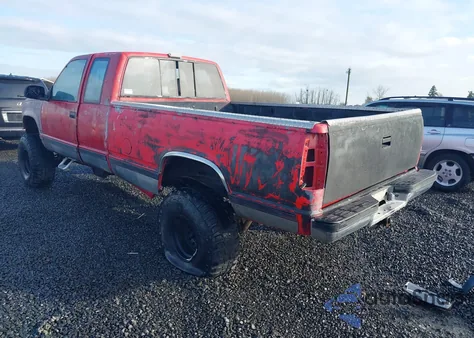 1988 Chevrolet Gmt-400 K1500 from USA, damaged, VIN 2GCEK19Z7J1205909